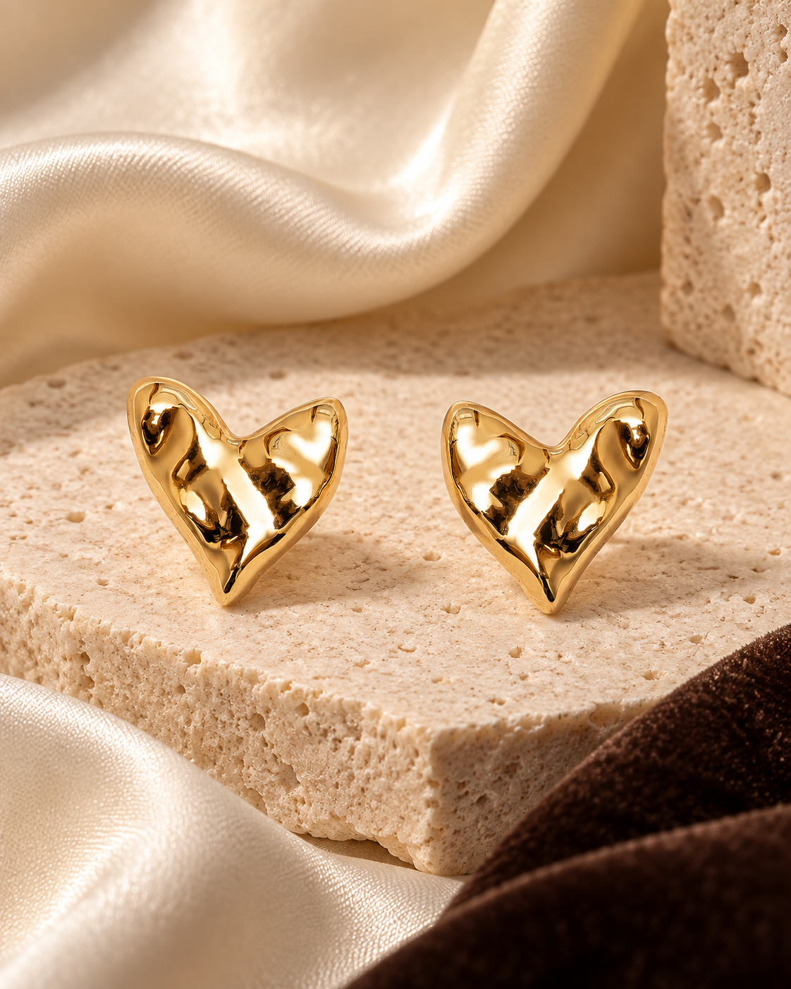 Amora Heart Earrings