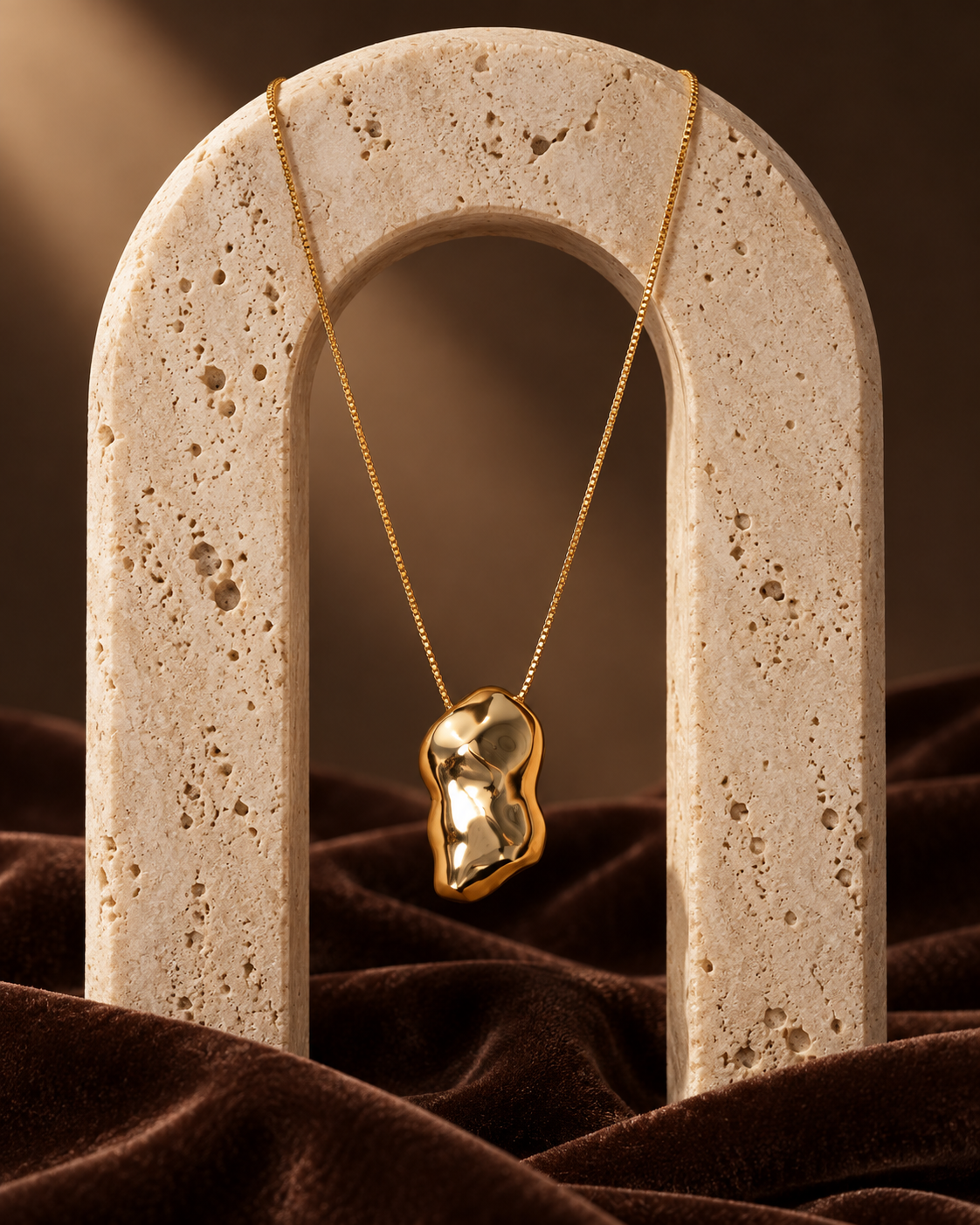 Long Form Pendant Necklace