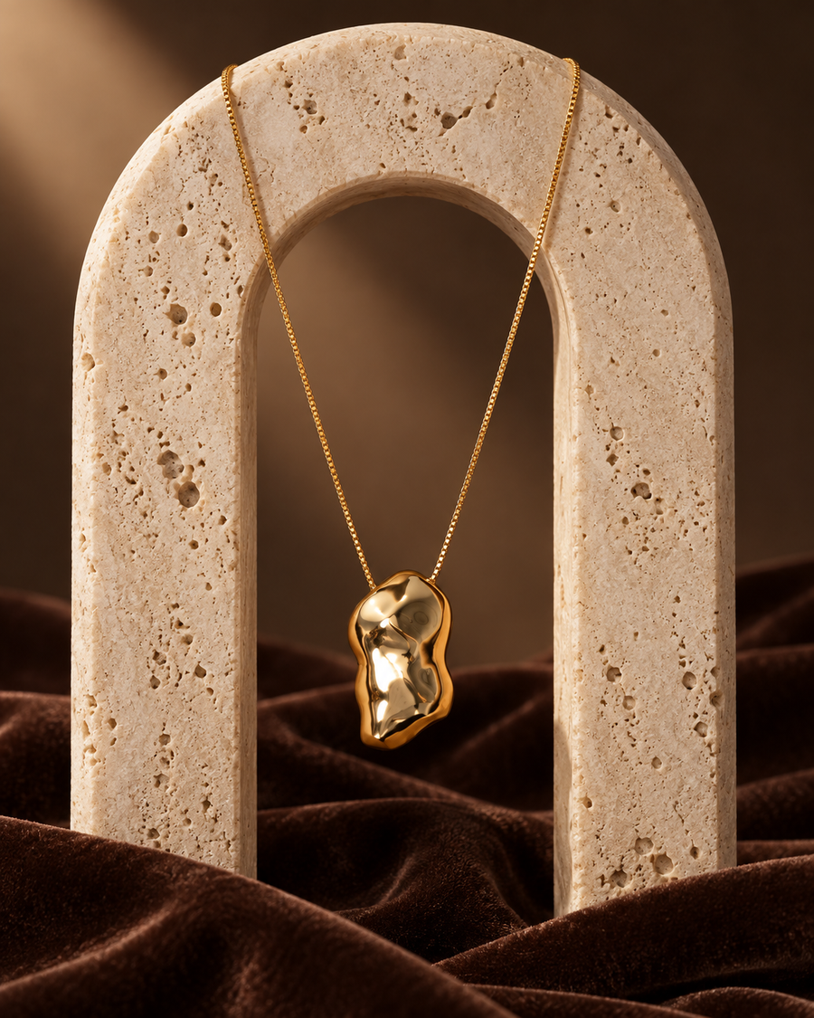 Long Form Pendant Necklace