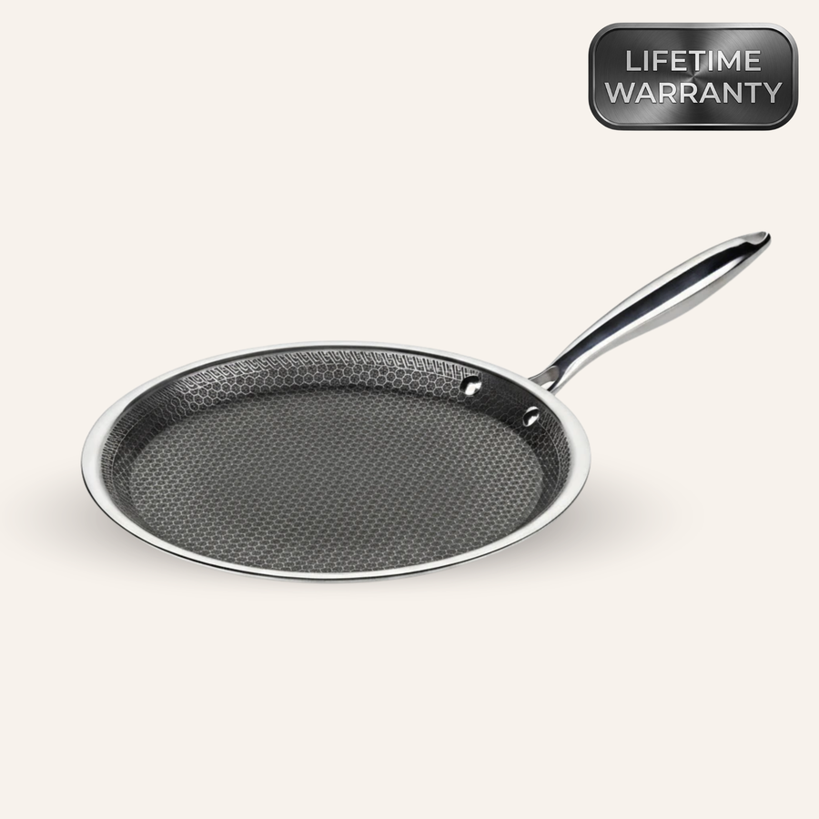 Ceylon Titanium Sartén para crepas Honey
