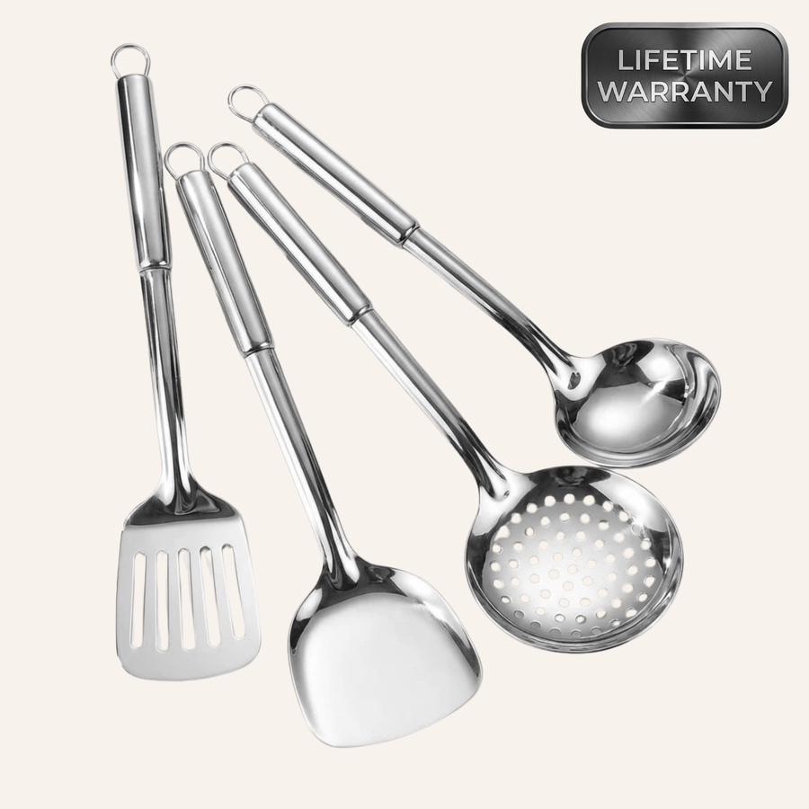 Ceylon Titanium Juego de utensilios