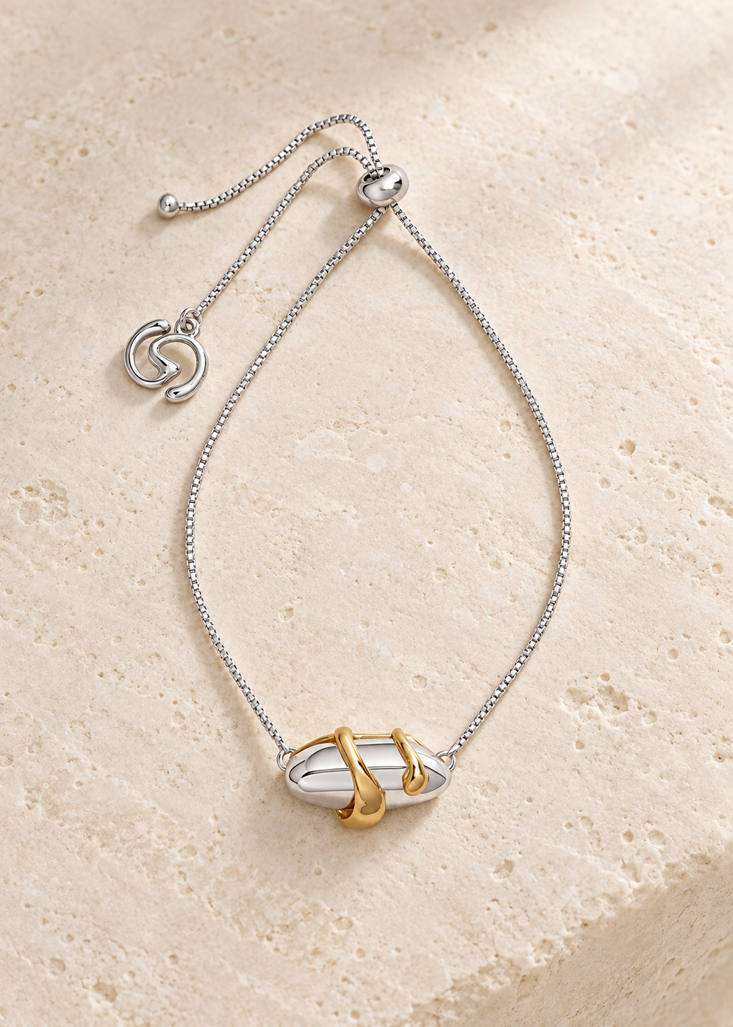 Layers Multi-Strand Bracelet — Silver